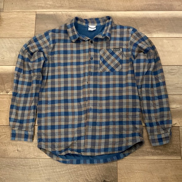 Columbia Button-up Flannel - Picture 1 of 3